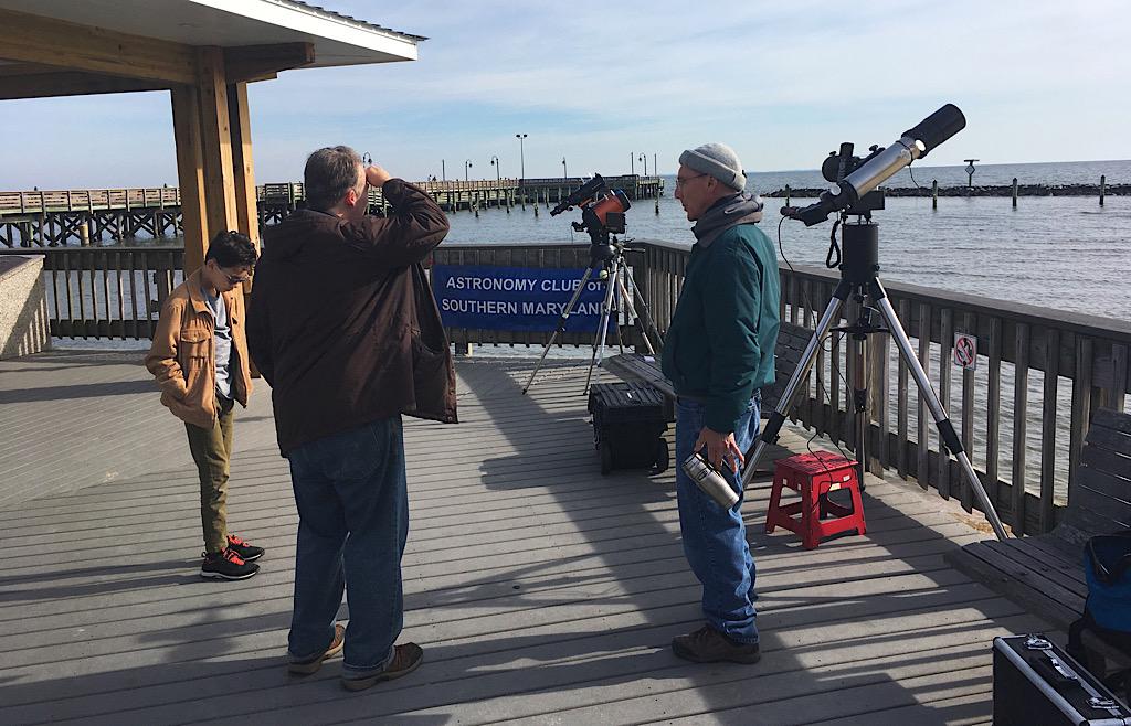 2019 Transit of Mercury at North Beach, MD